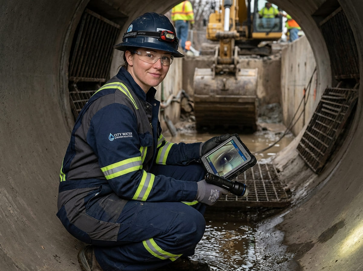 Sewer Line Inspection & Replacement in Kennard